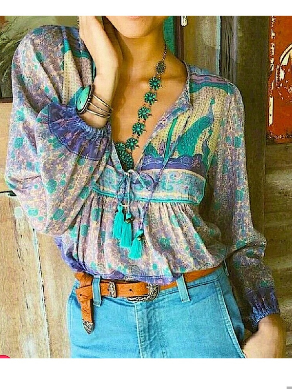 Spell Xanadu Blouse Top